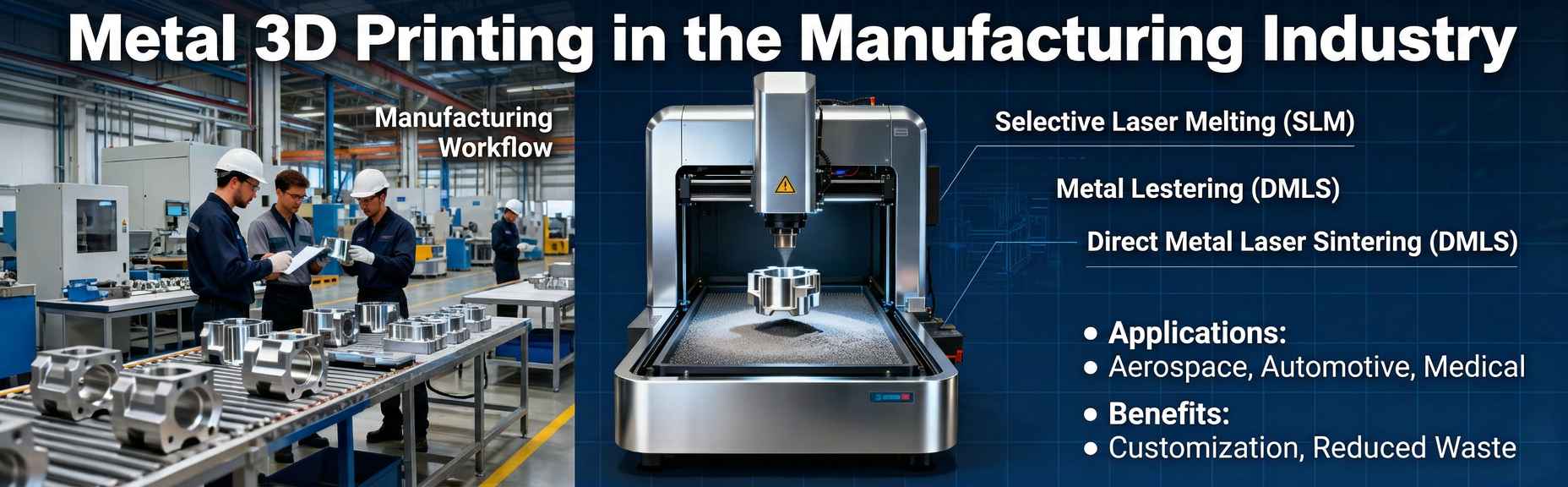 Metal 3D Printing in the Manufacturing Industry Metal 3D Printing in the Manufacturing Industry