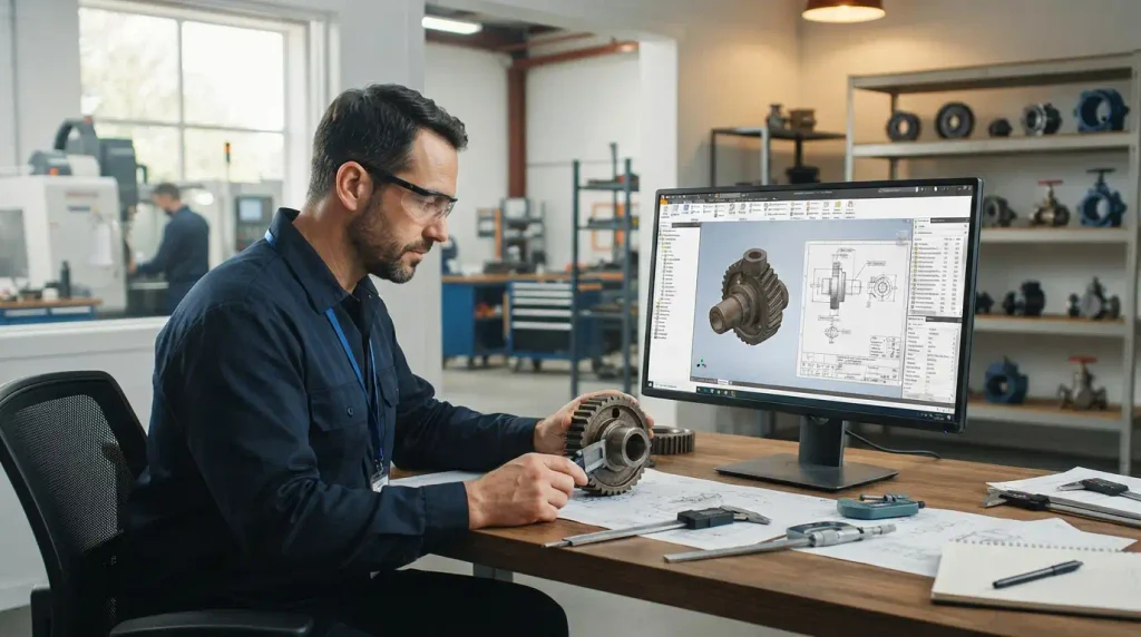 Digital spare parts for on-demand industrial manufacturing
