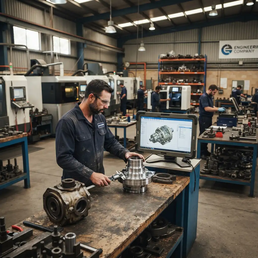 On-demand manufacturing of industrial spare parts in Australia